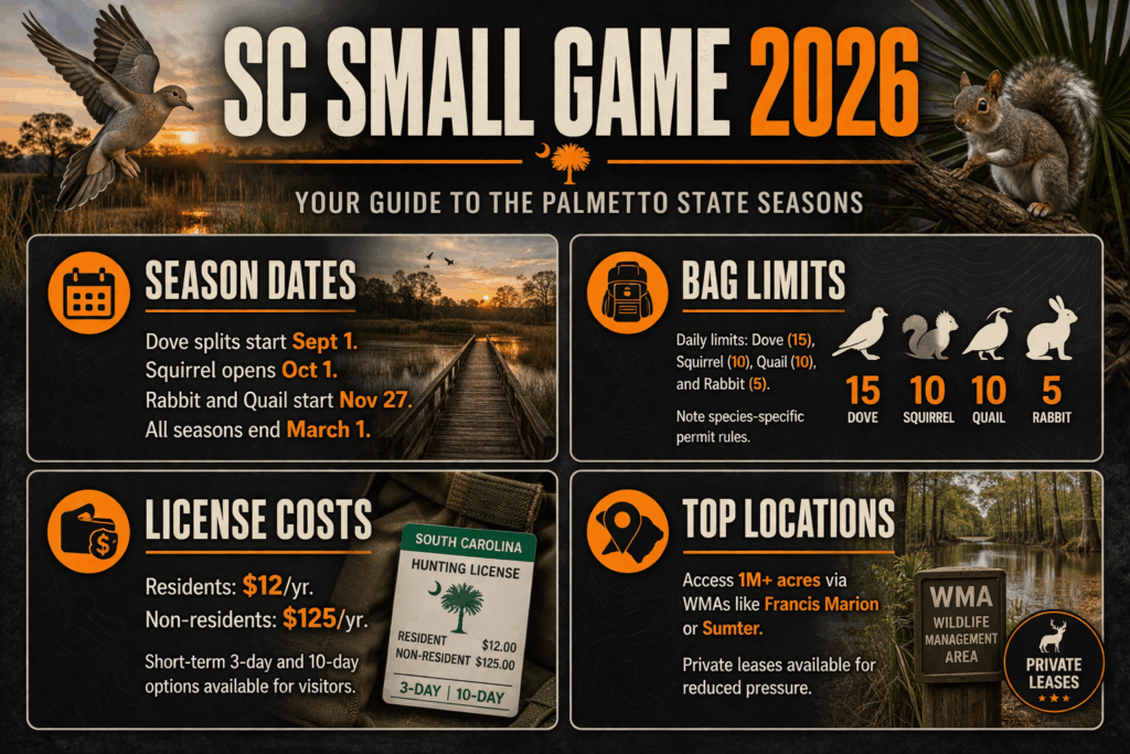 south carolina small game hero