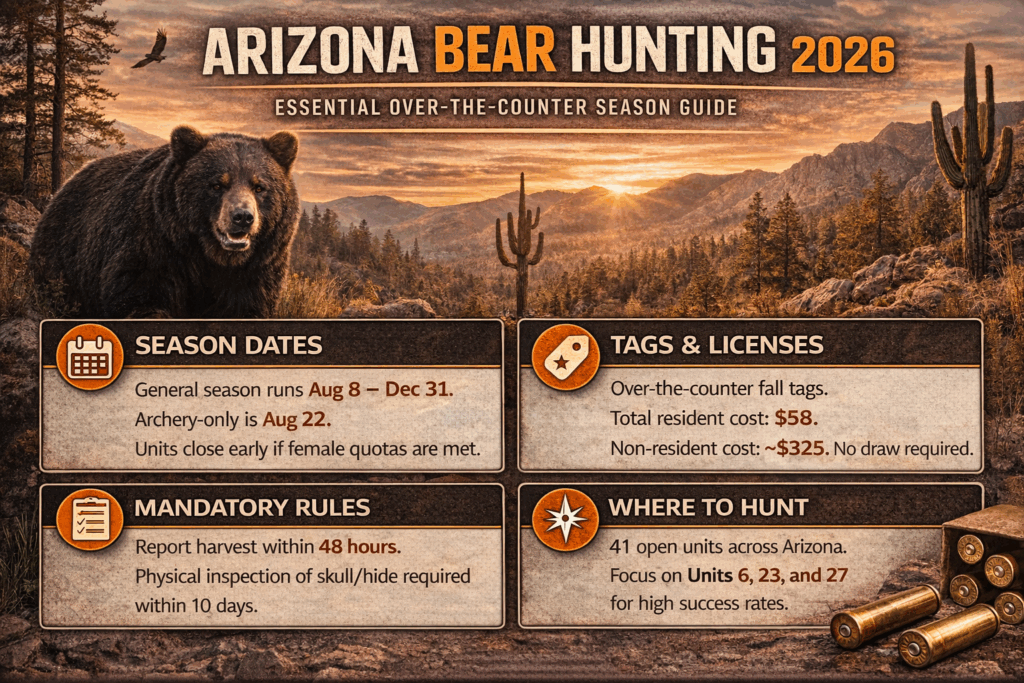 Arizona bear hunting