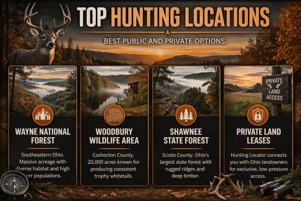 Ohio deer locations