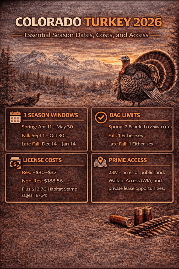 Colorado turkey