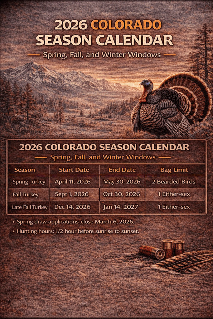 Colorado turkey season
