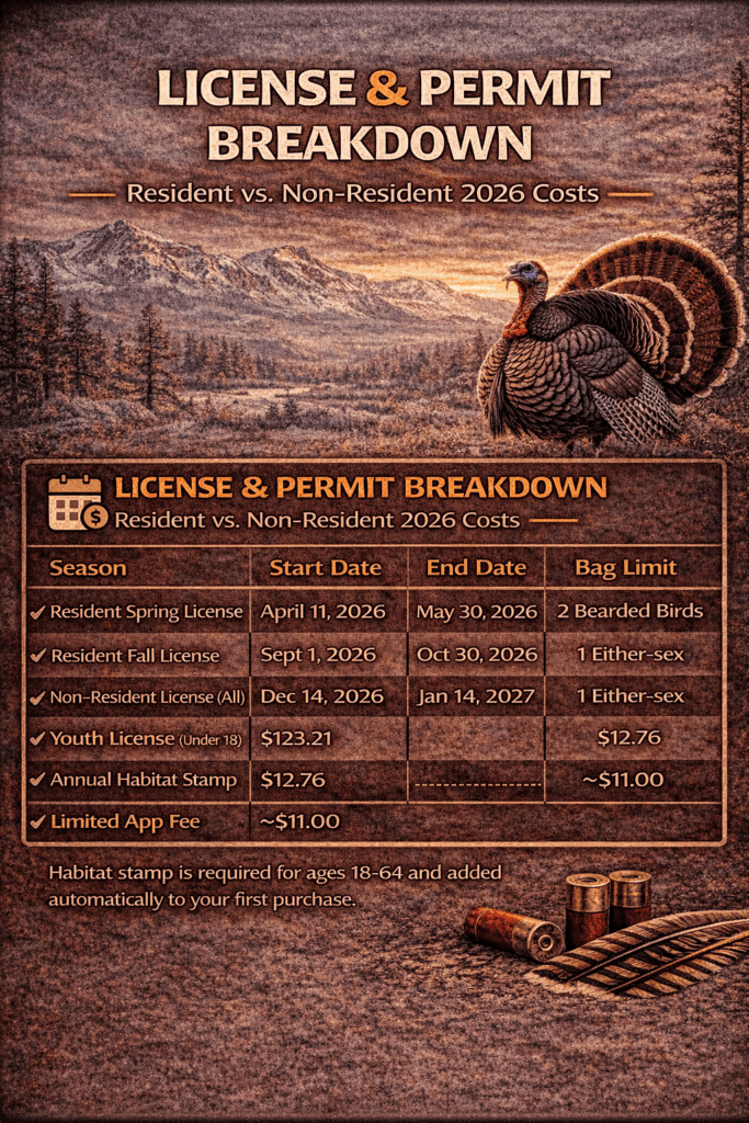 Colorado turkey dates