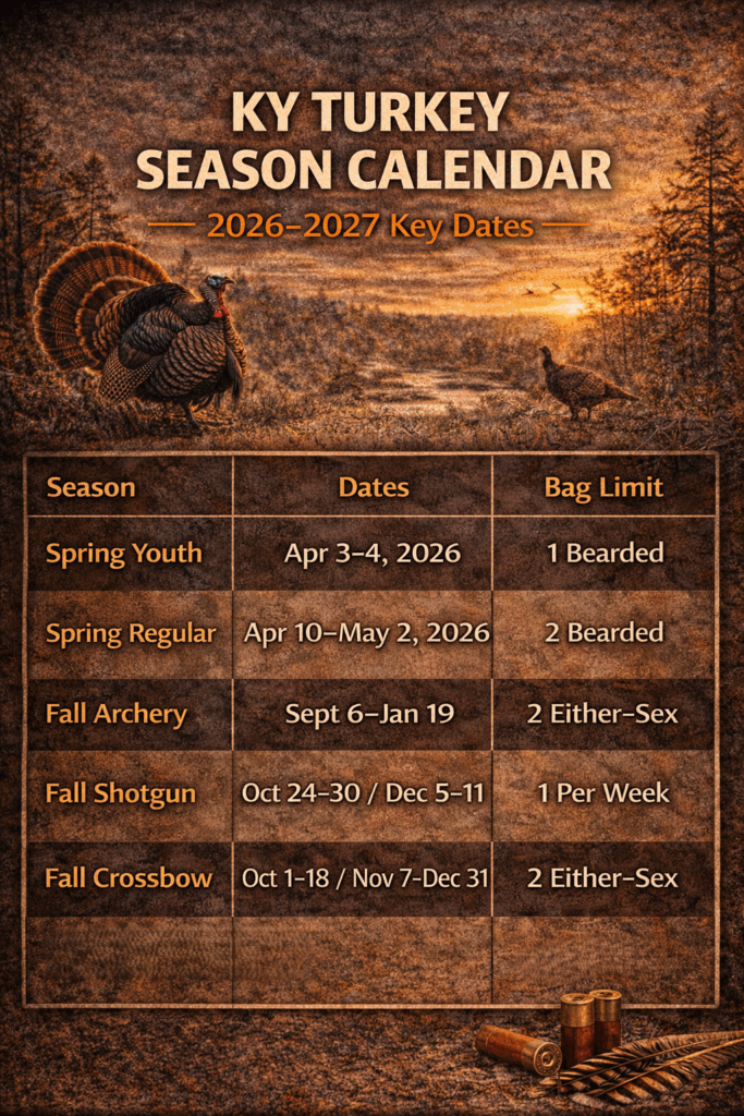 Kentucky turkey season dates