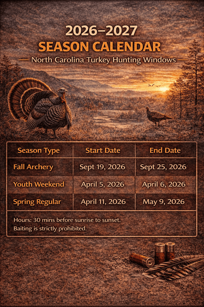 Turkey hunting dates
