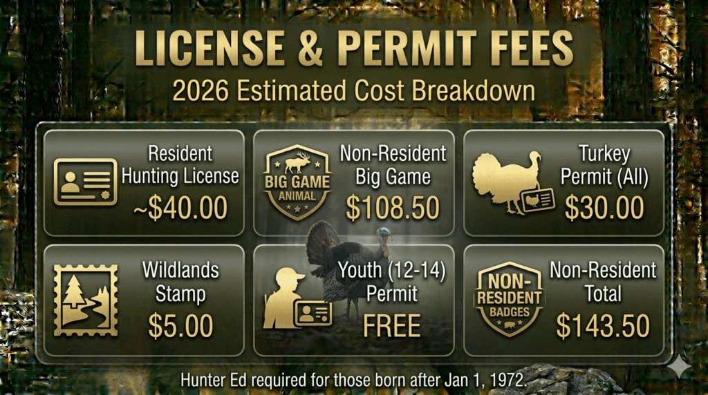 Massachusetts Turkey fees