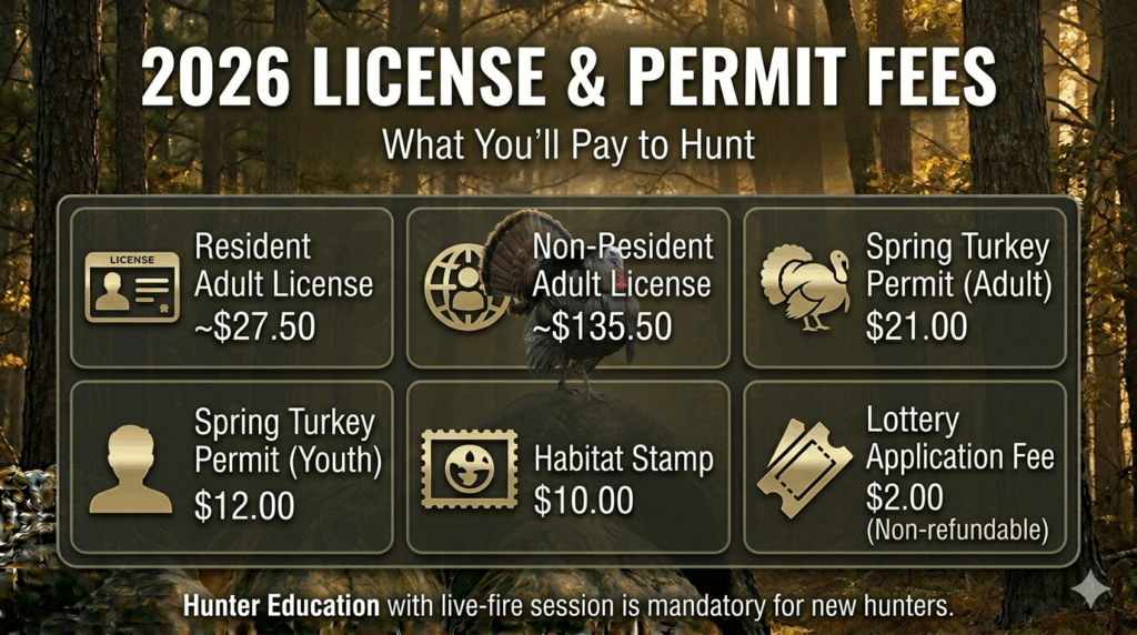 New Jersey turkey fees