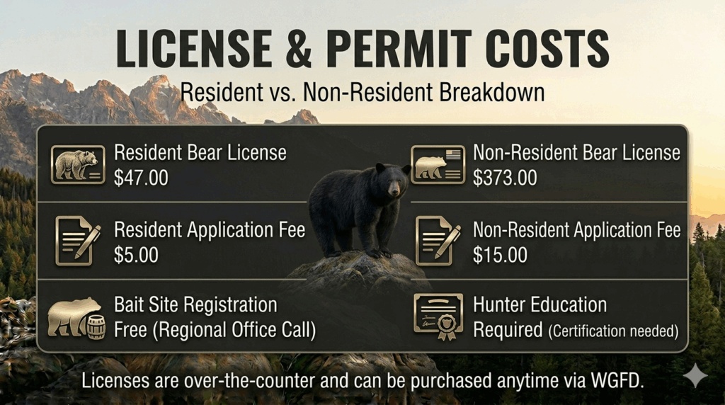 Wyoming black bear fees