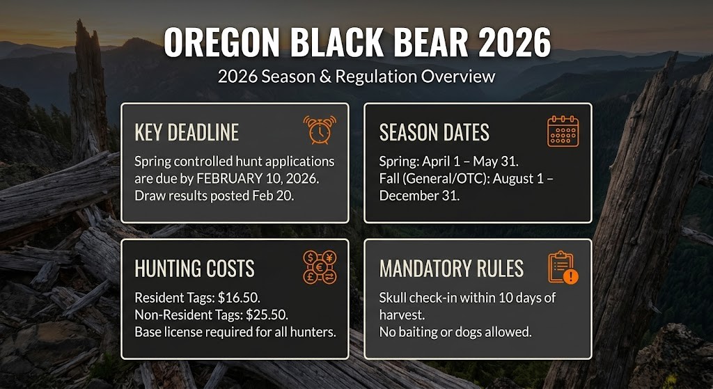 Oregon black bear