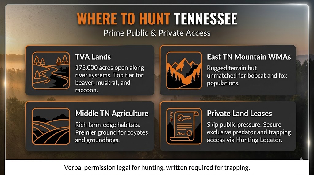 Tennessee furbearers where to hunt