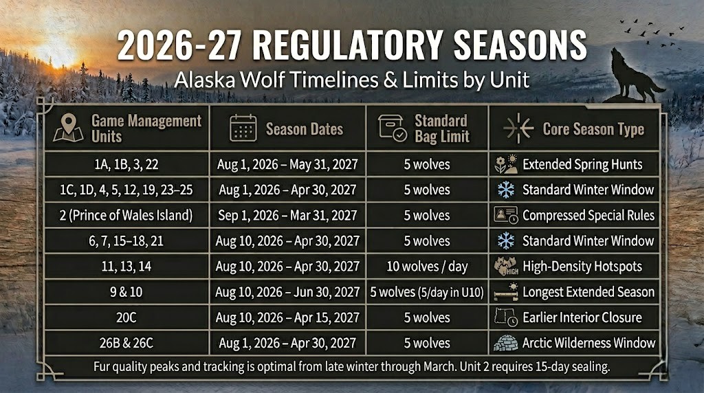 Alaska wolf season