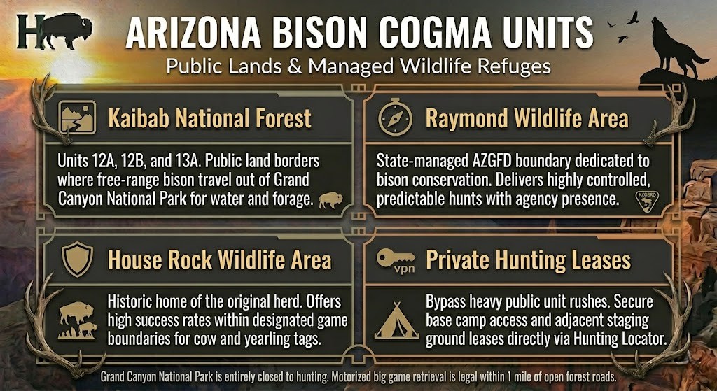 Arizona bison land