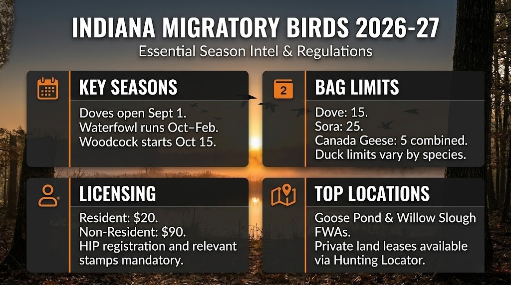 Indiana migratory bird