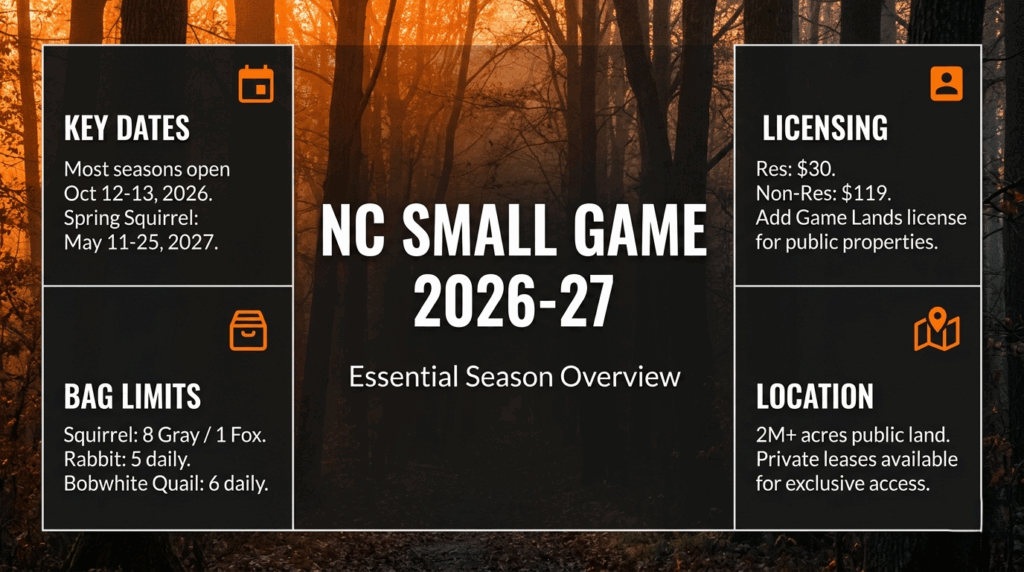 North Carolina small game