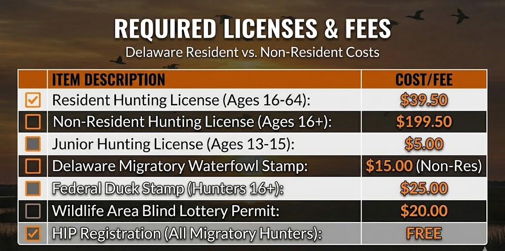 Delaware Migratory Bird