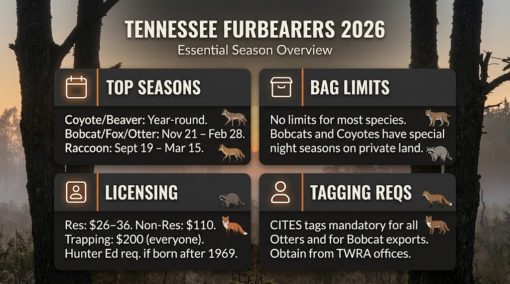 Tennessee furbearers