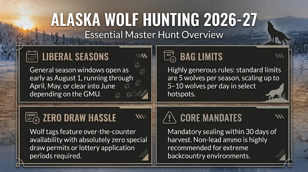 Alaska wolf