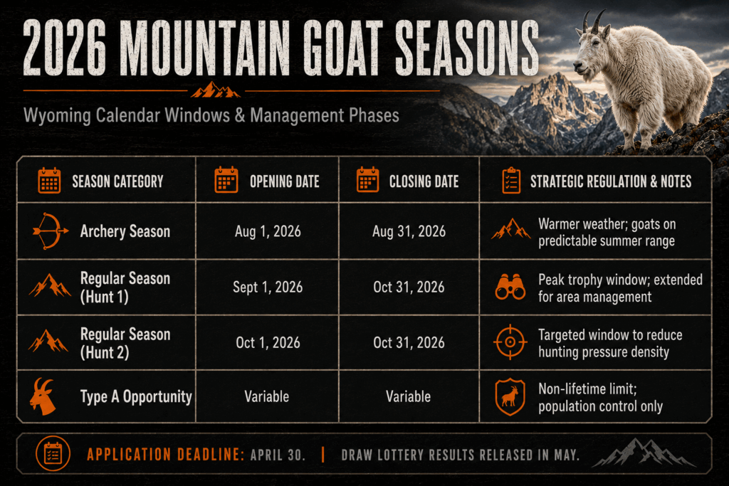 Wyoming Mountain Goat