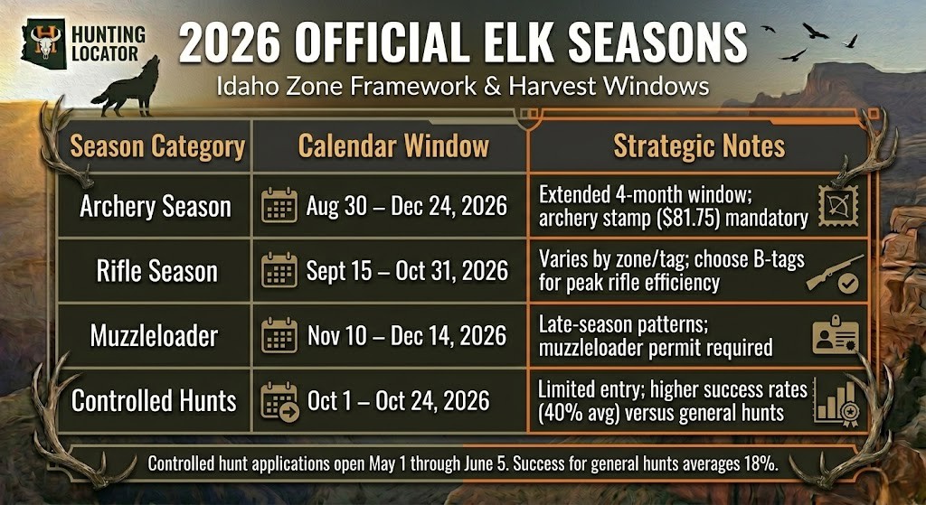 Idaho elk seasons