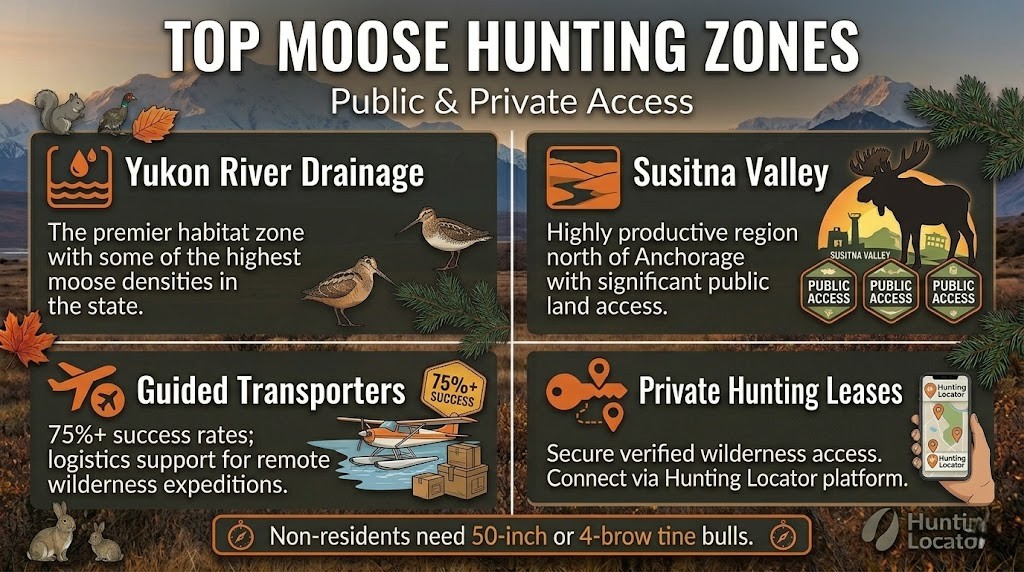 Alaska moose hunting