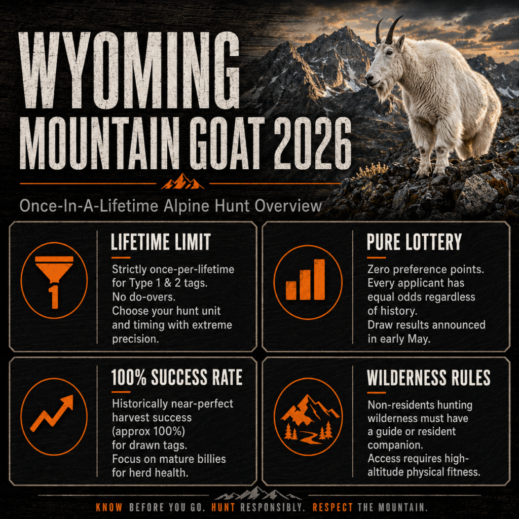 Wyoming mountain goat