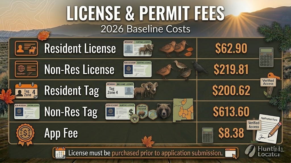 California pronghorn fees