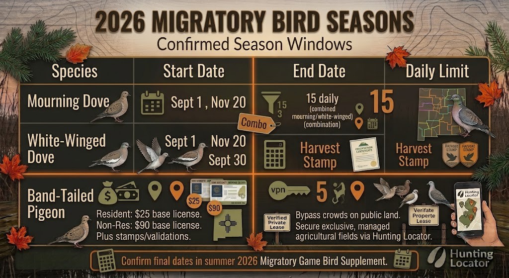 New Mexico Migratory bird