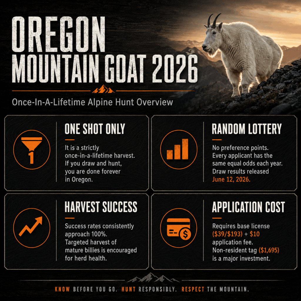 Oregon mountain goat