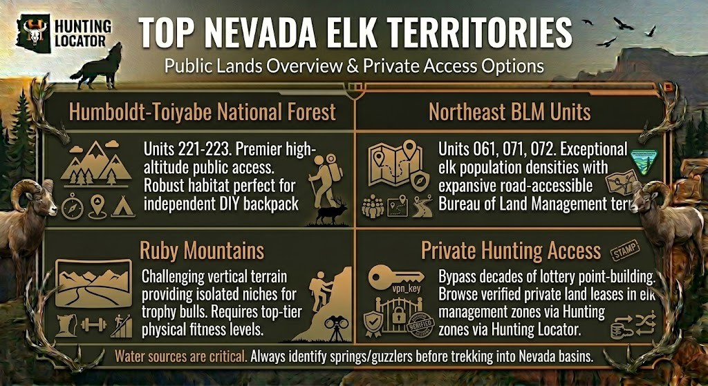 Nevada elk territory