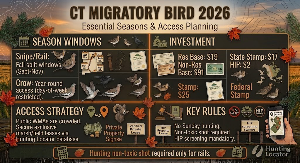 Connecticut migratory bird