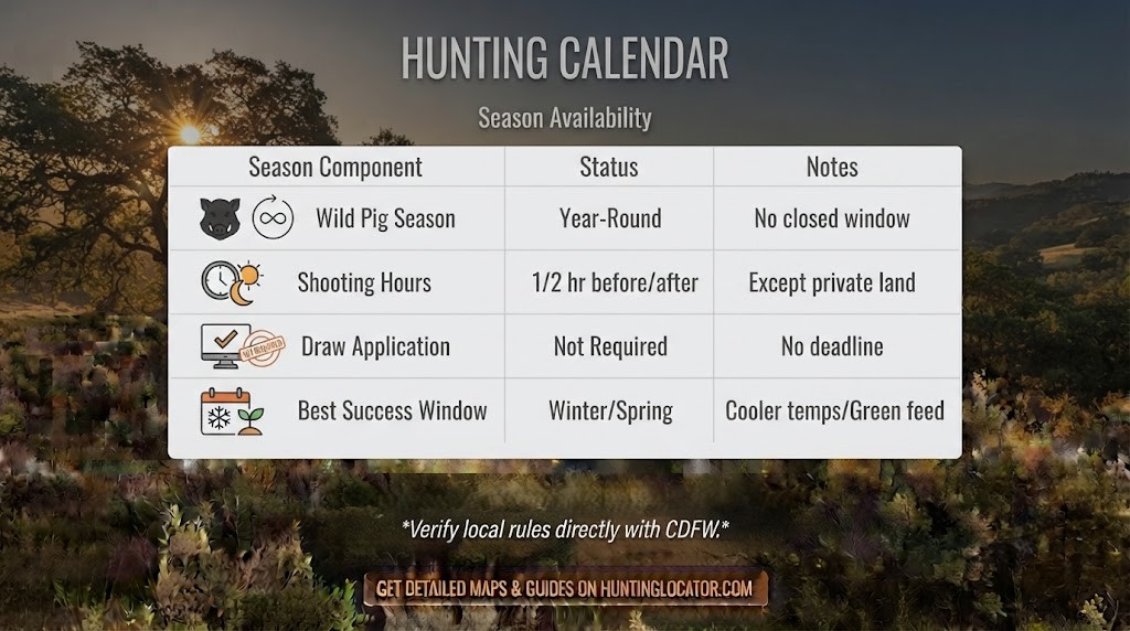 California wild pig