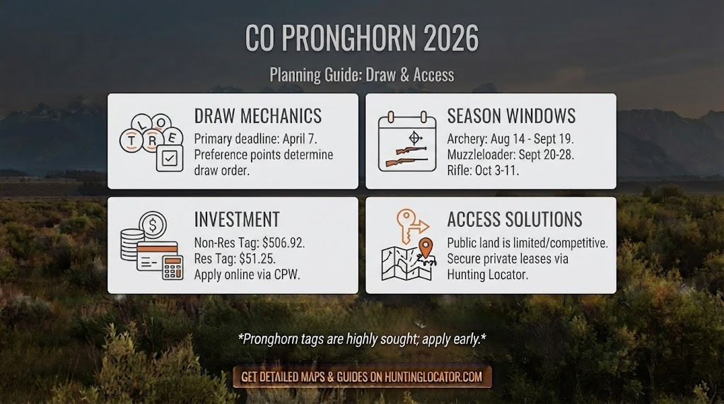 Colorado pronghorn