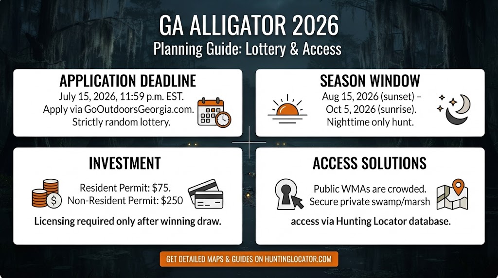 Georgia alligator