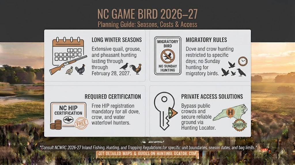 North Carolina game bird