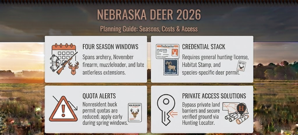 Nebraska deer