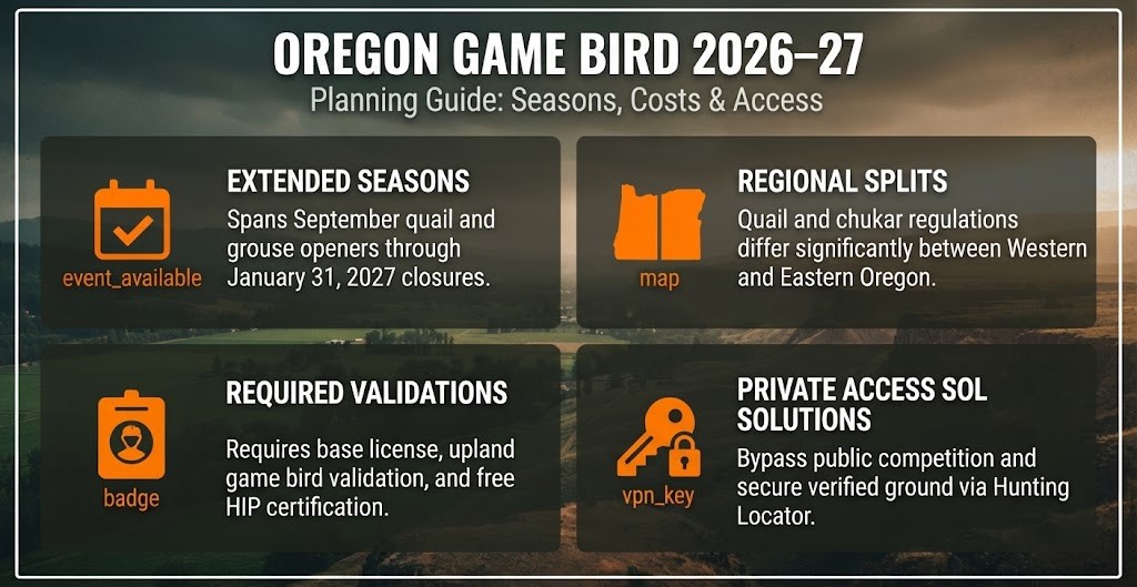 Oregon game bird