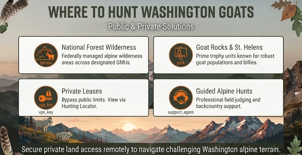 Washington mountain goat
