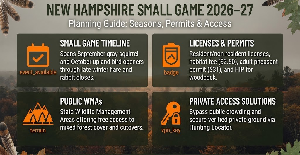 New Hampshire small game