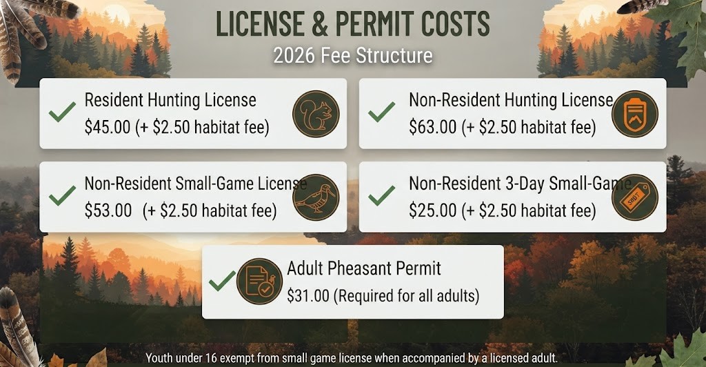 New Hampshire small game