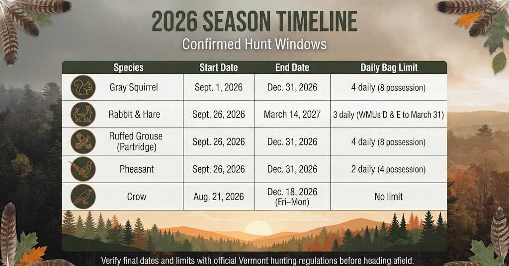 Vermont small game