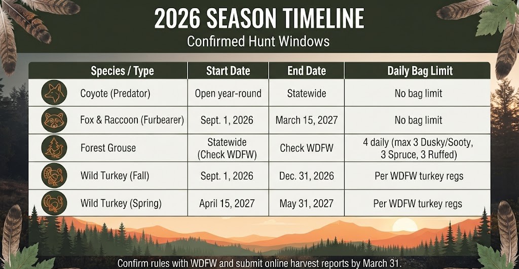 Washington small game