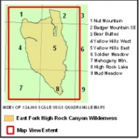 Fork High Rock Canyon 52,618 acres hunting land in Winnemucca, NV