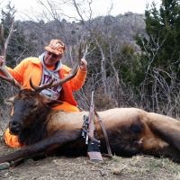 Elk hunt private ranch in southwest Oklahoma