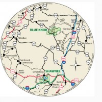6,128 acres Blue Knob State Park deer hunting land in Imler, PA