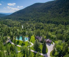 Big Game Hunting Ranch   Luxury Log Home For Sale in Northwest  MT