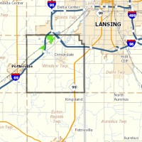 371 acres hunting property Windsor Township for Deer hunting in Eaton, MI