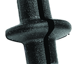 Pine Ridge Kisser Button Slotted Black 25 pk.