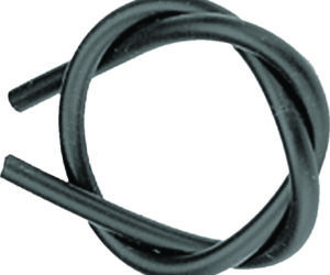 Pine Ridge Silicone Peep Tubing Black 25 ft.