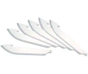 Outdoor Edge Razorsafe Replacement Blades 3.5 in. Drop Point 24 pk.