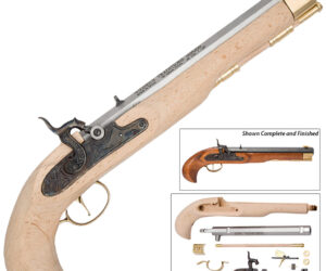 Traditions Kentucky Pistol Kit Hardwood .50 cal.