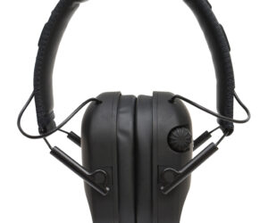 Radians Vertex Slim Dual Mic Electronic Muff Black